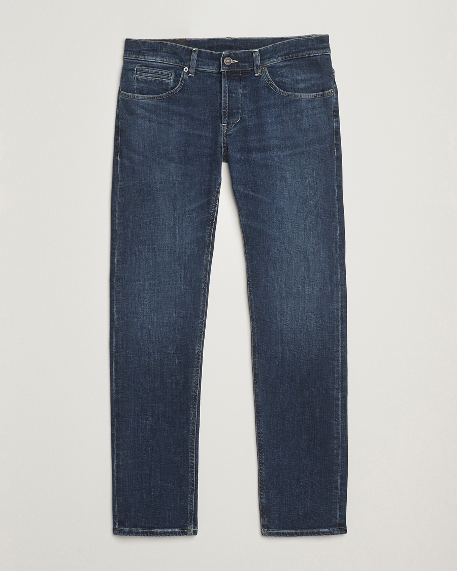 Uomini | Pantaloni | Dondup | George Jeans Dark Blue