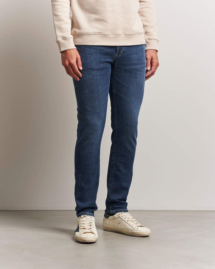 Uomini | Pantaloni | Dondup | George Jeans Dark Blue