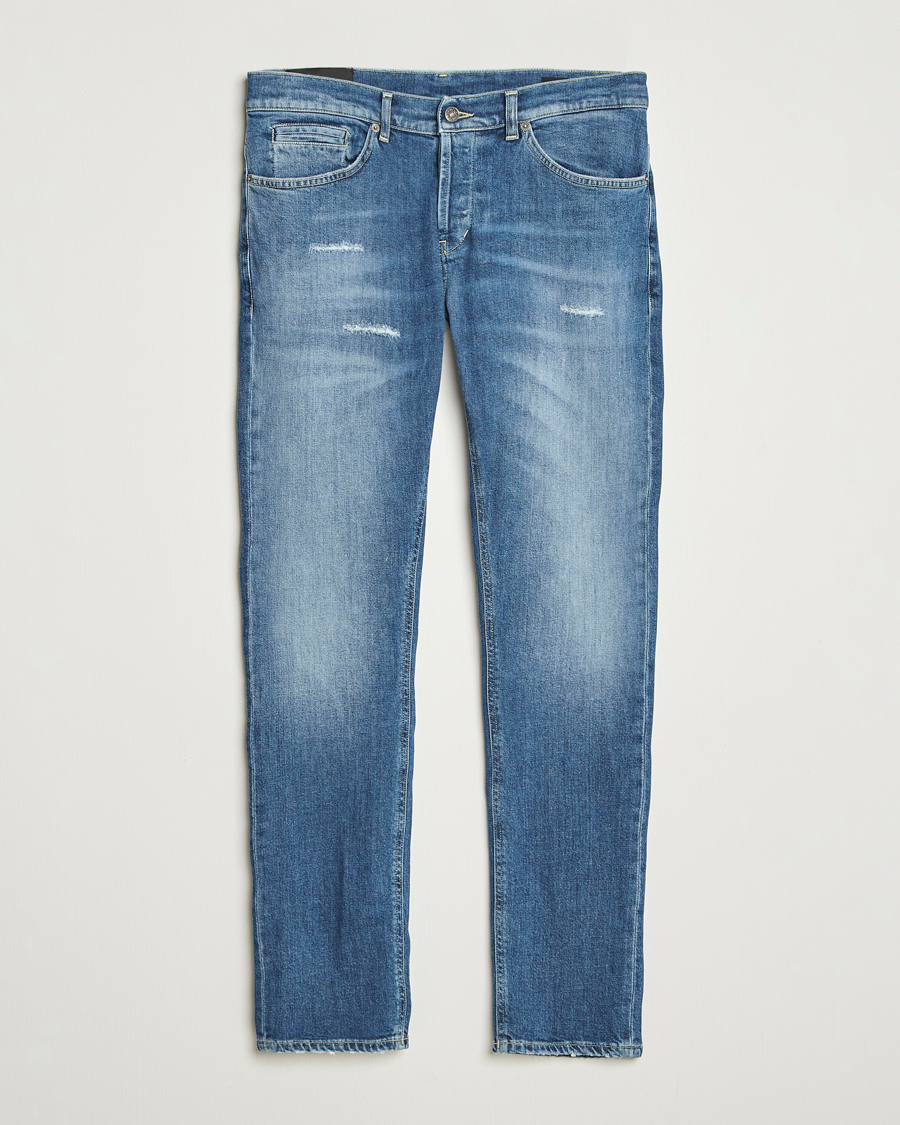 Uomini | Pantaloni | Dondup | George Jeans Medium Blue