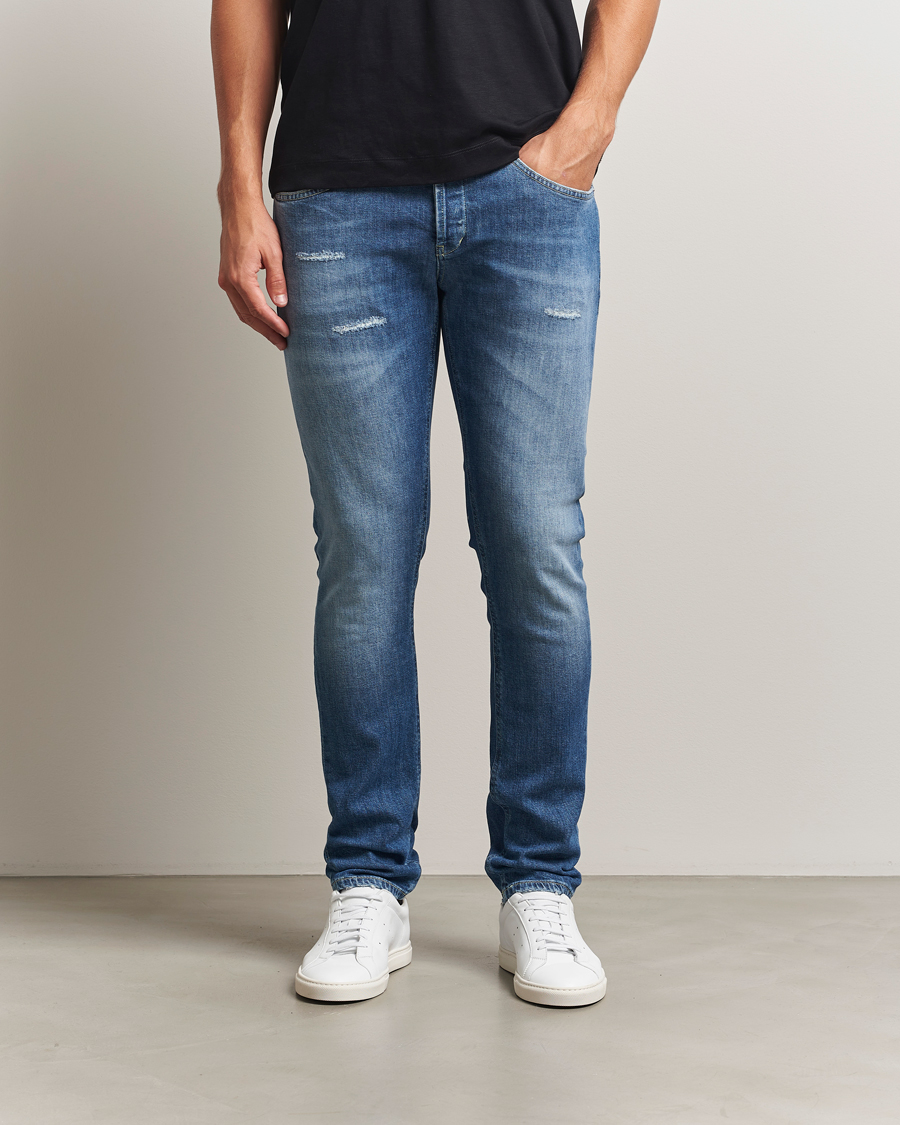 Uomini | Pantaloni | Dondup | George Jeans Medium Blue