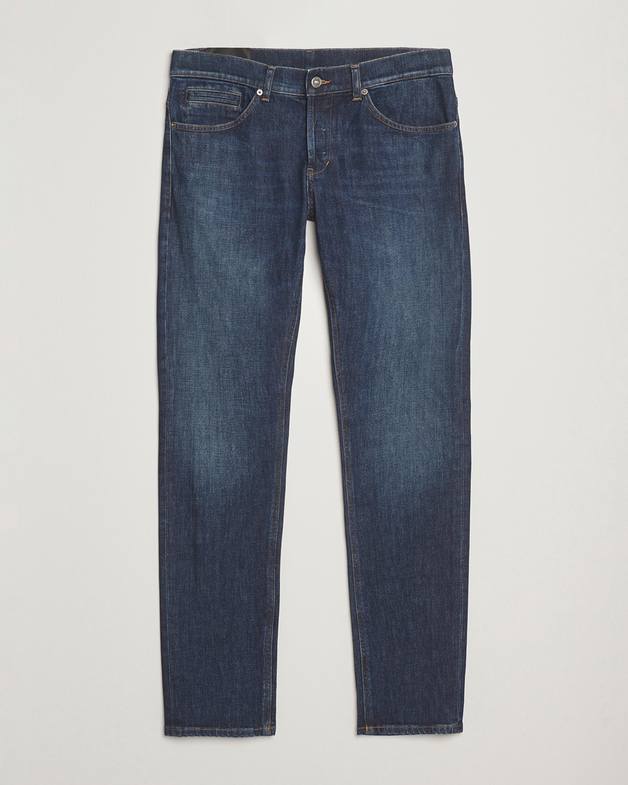 Uomini | Pantaloni | Dondup | George Jeans Dark Blue