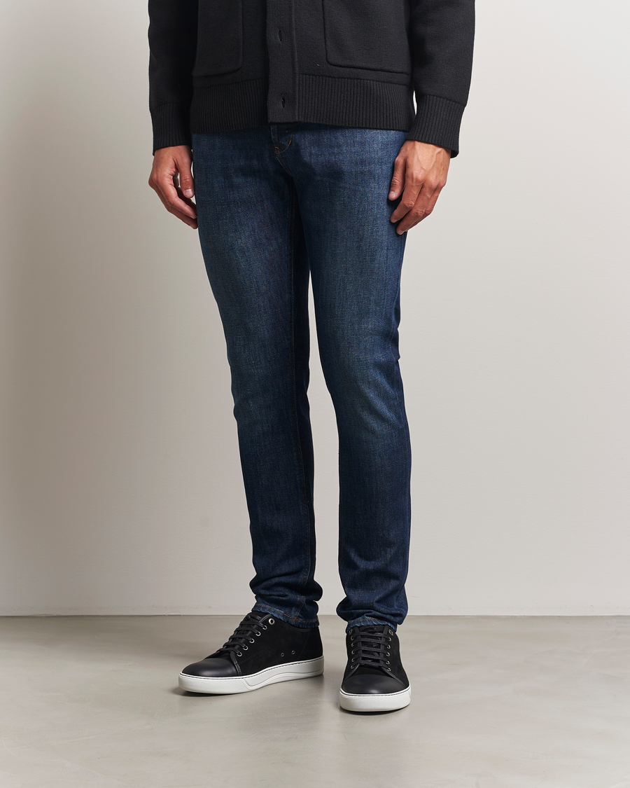 Uomini | Pantaloni | Dondup | George Jeans Dark Blue