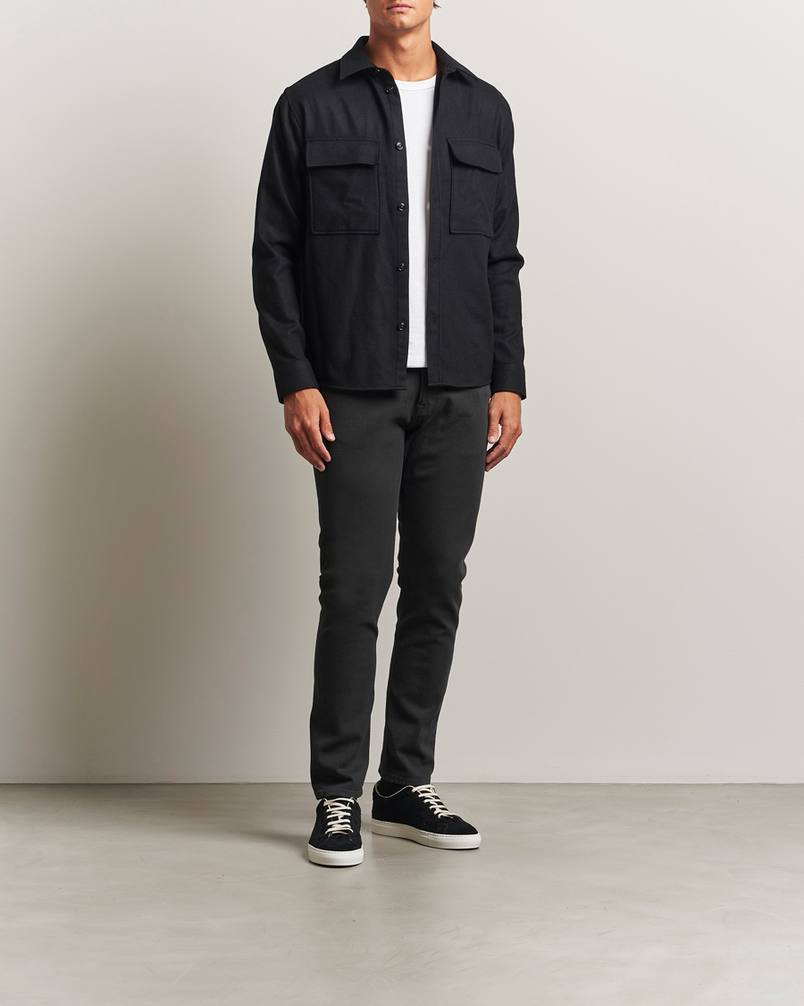 Uomini | Pantaloni | Dondup | Icon Bullstretch 5-Pocket Pants Dark Grey
