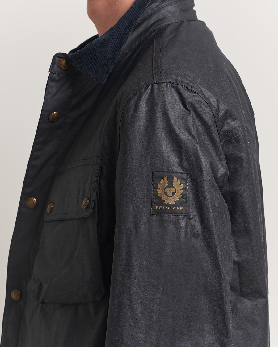 Uomini | Giacche | Belstaff | Ground Wax Jacket Dark Navy