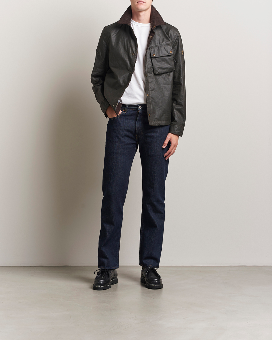 Uomini | Giacche | Belstaff | Ground Wax Jacket Faded Olive