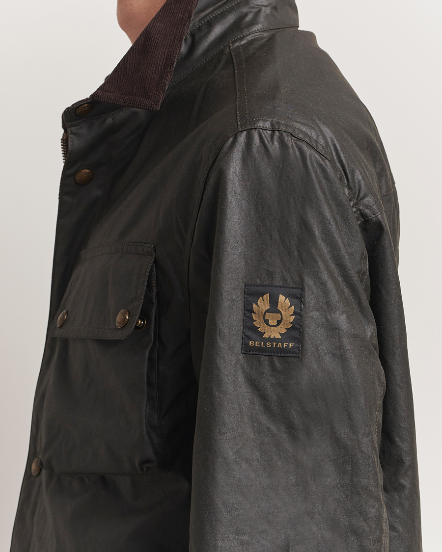 Uomini | Giacche | Belstaff | Ground Wax Jacket Faded Olive