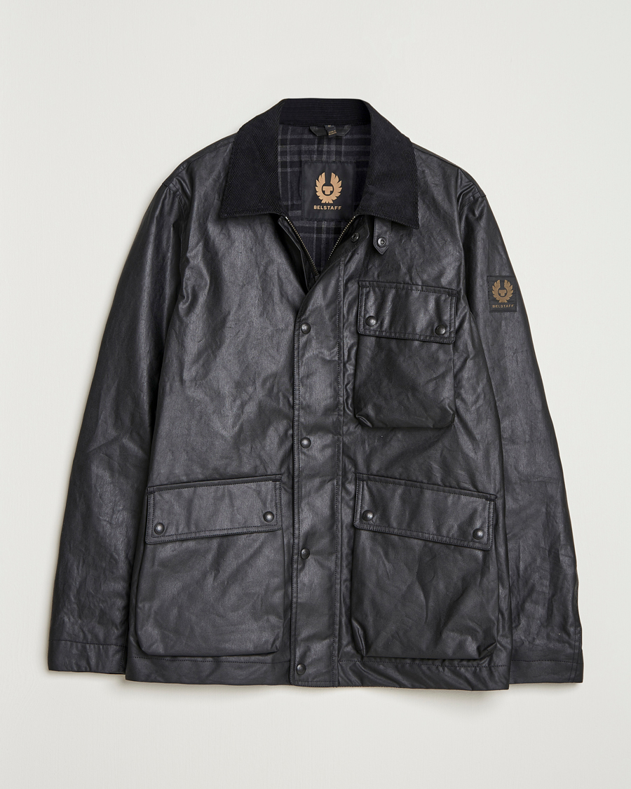 Uomini | Giacche | Belstaff | Incline Wax Jacket Black