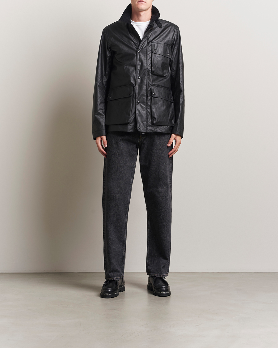 Uomini | Giacche | Belstaff | Incline Wax Jacket Black