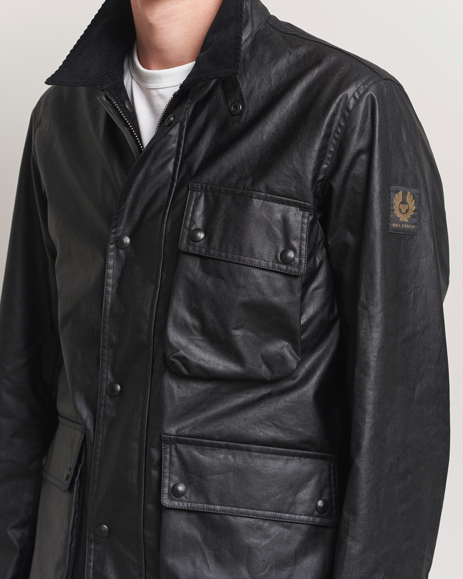 Uomini | Giacche | Belstaff | Incline Wax Jacket Black