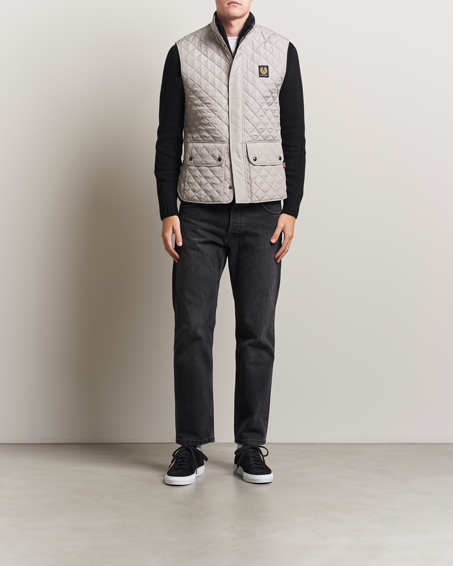 Uomini | Gilet | Belstaff | Icon Gilet Cement Grey