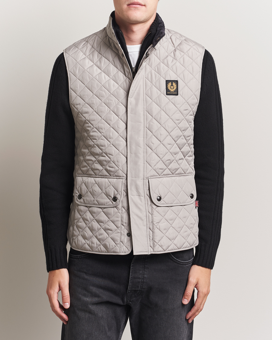 Uomini | Gilet | Belstaff | Icon Gilet Cement Grey