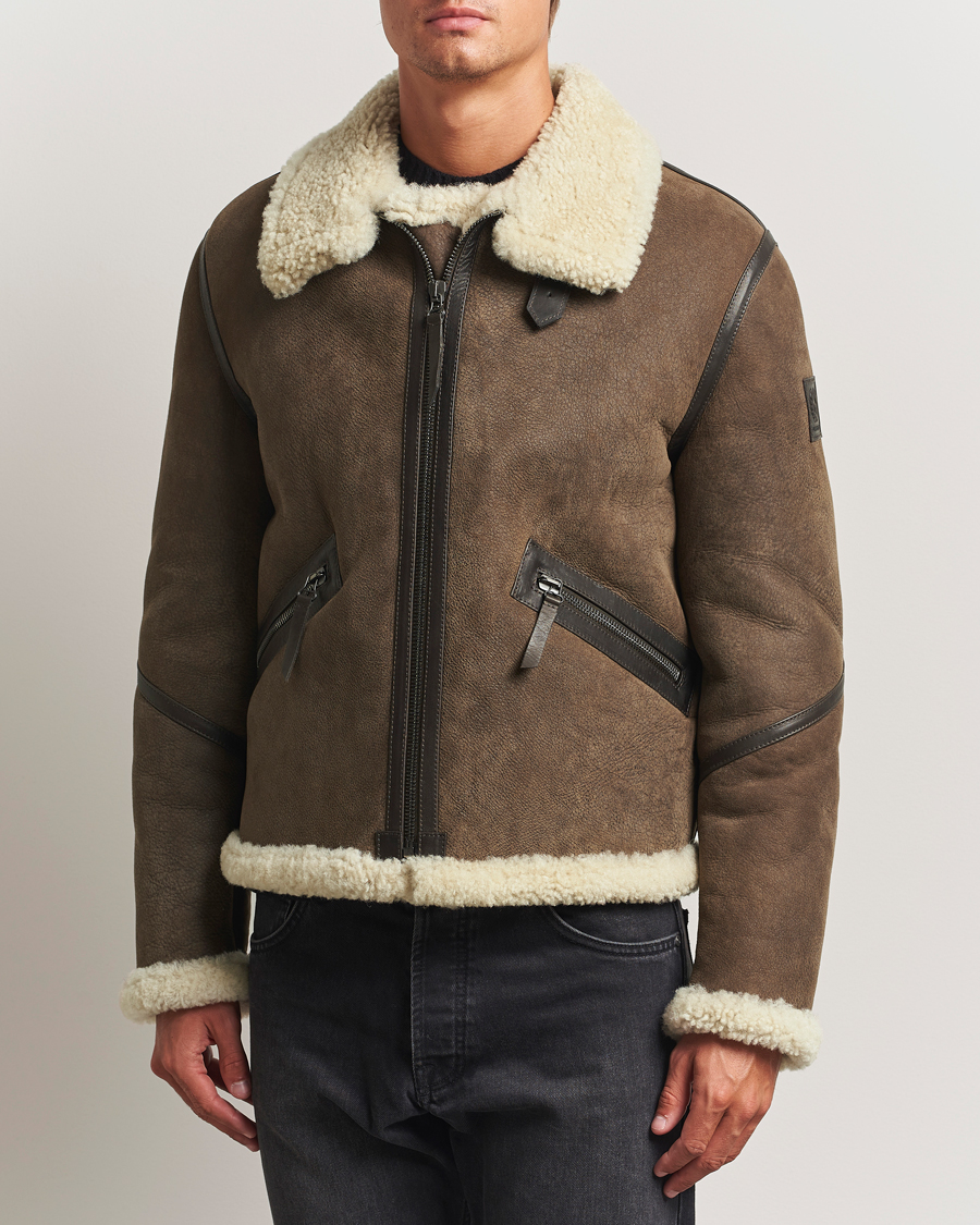 Uomini | Giacche | Belstaff | Winterbrook Sherling Jacket Light Brown