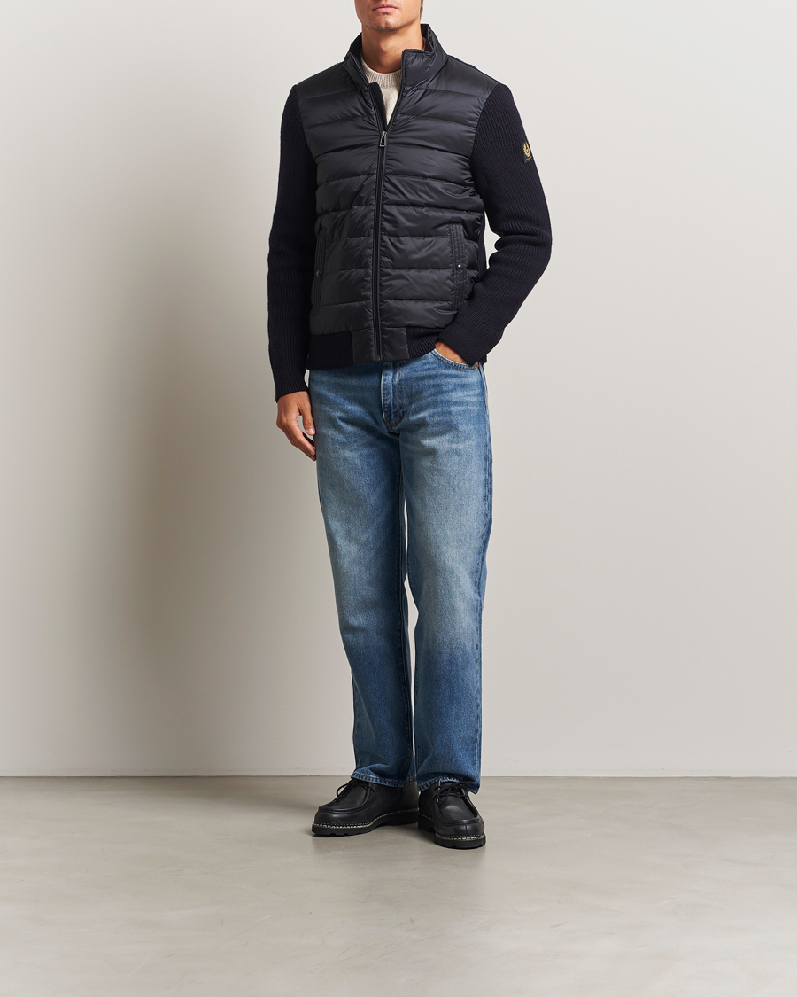 Uomini | Giacche | Belstaff | Circuiteer Hybrid Jacket Dark Ink