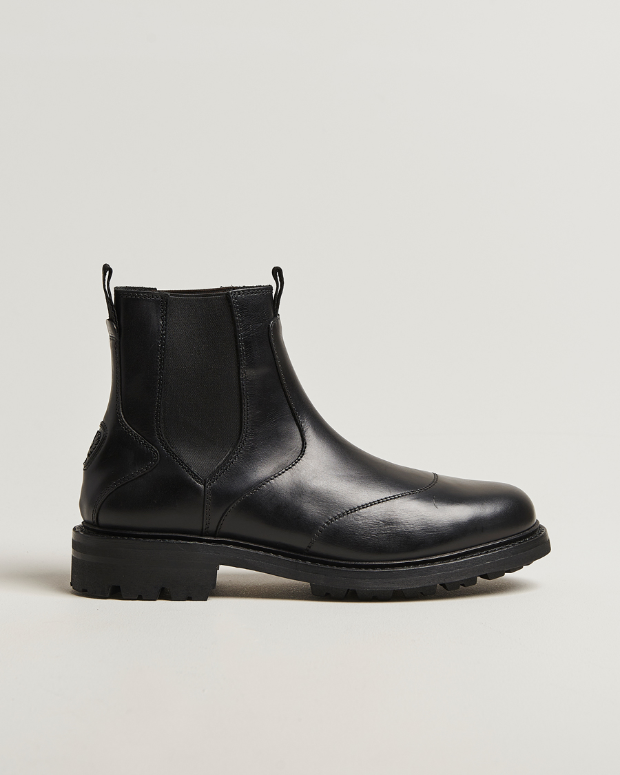 Uomini | Belstaff Munro Leather Boot Black | Belstaff | Munro Leather Boot Black