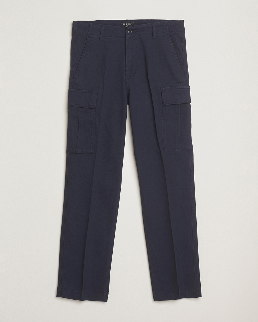 Uomini | Pantaloni | Dockers | Straight Cargo Pants Navy Blazer
