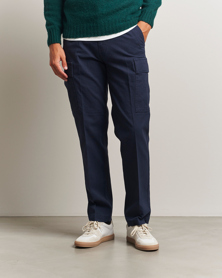 Uomini | Pantaloni | Dockers | Straight Cargo Pants Navy Blazer