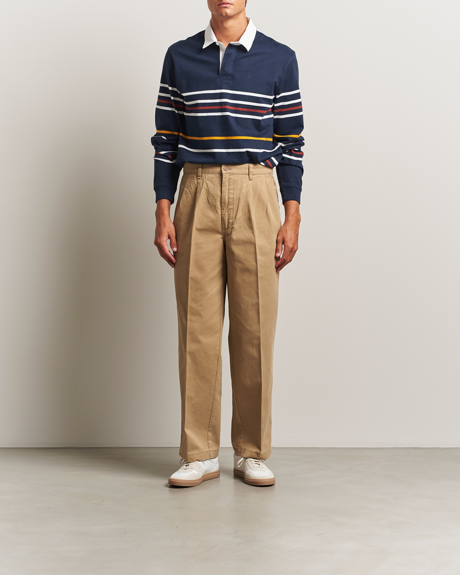 Uomini | Pantaloni | Dockers | Original Pleated Chino Loose Harvest Gold