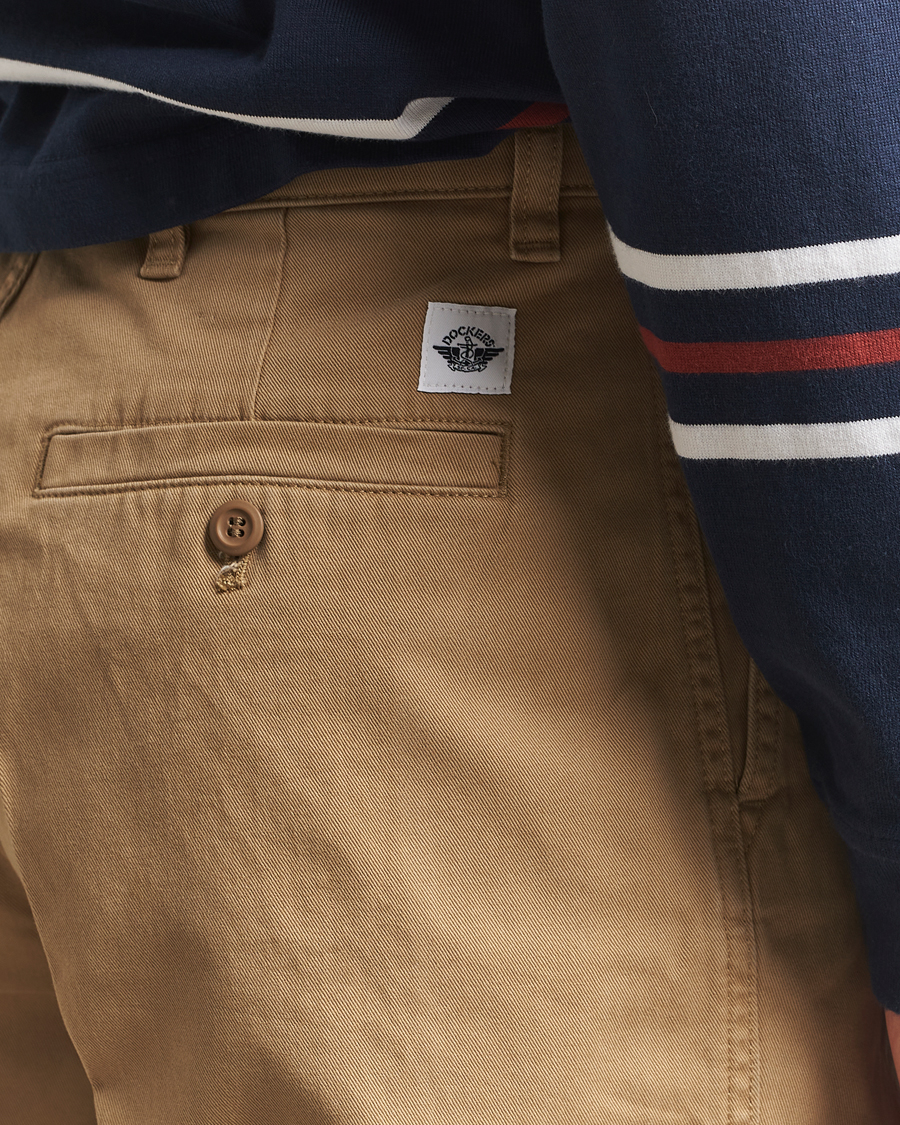 Uomini | Pantaloni | Dockers | Original Pleated Chino Loose Harvest Gold