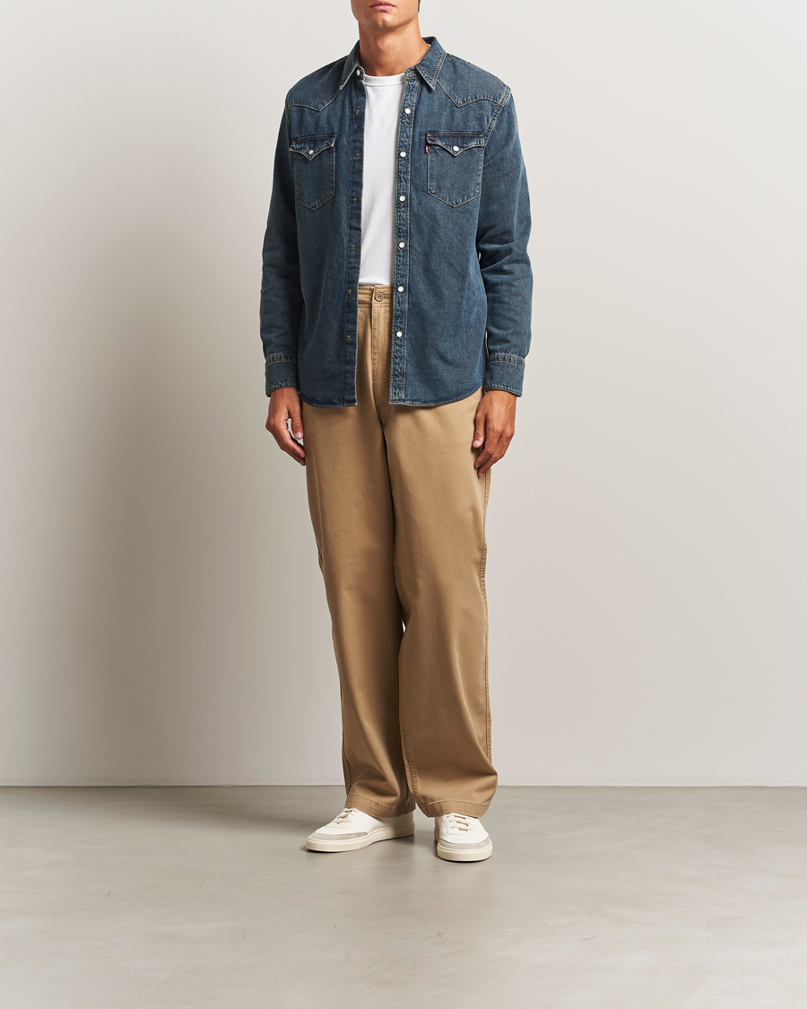 Uomini | Pantaloni | Dockers | Alpha Chino Loose Harvest Gold