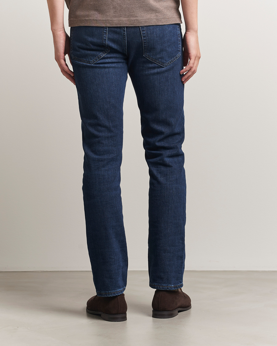 Uomini | Jeans | Gant | Regular Fit Jeans Dark Blue Worn In