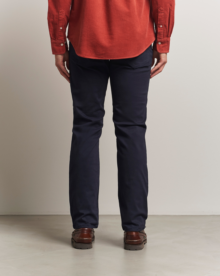 Uomini | Pantaloni | Gant | Regular Fit Moleskin 5-Pocket Trousers Evening Blue