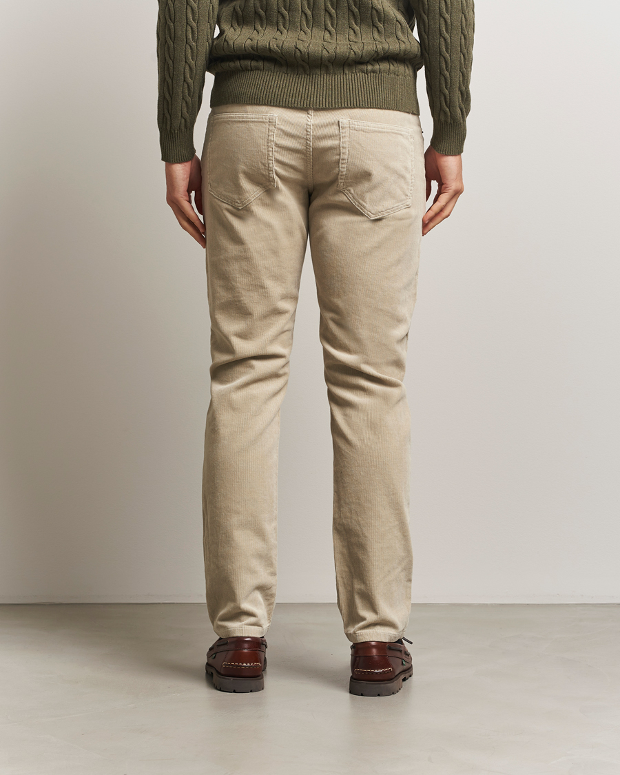 Uomini | Pantaloni | Gant | Cord 5-Pocket Jeans Greige