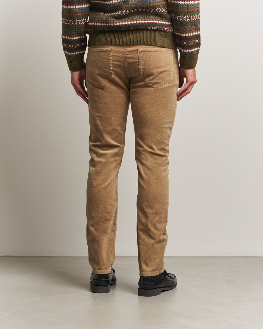 Uomini | Pantaloni | Gant | Cord 5-Pocket Jeans Light Taupe