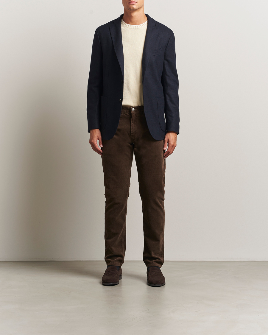 Uomini | Pantaloni | GANT | Cord 5-Pocket Jeans Rich Brown