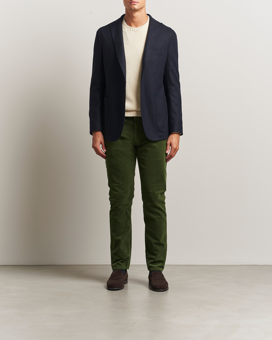 Uomini | Pantaloni | Gant | Cord 5-Pocket Jeans Country Green