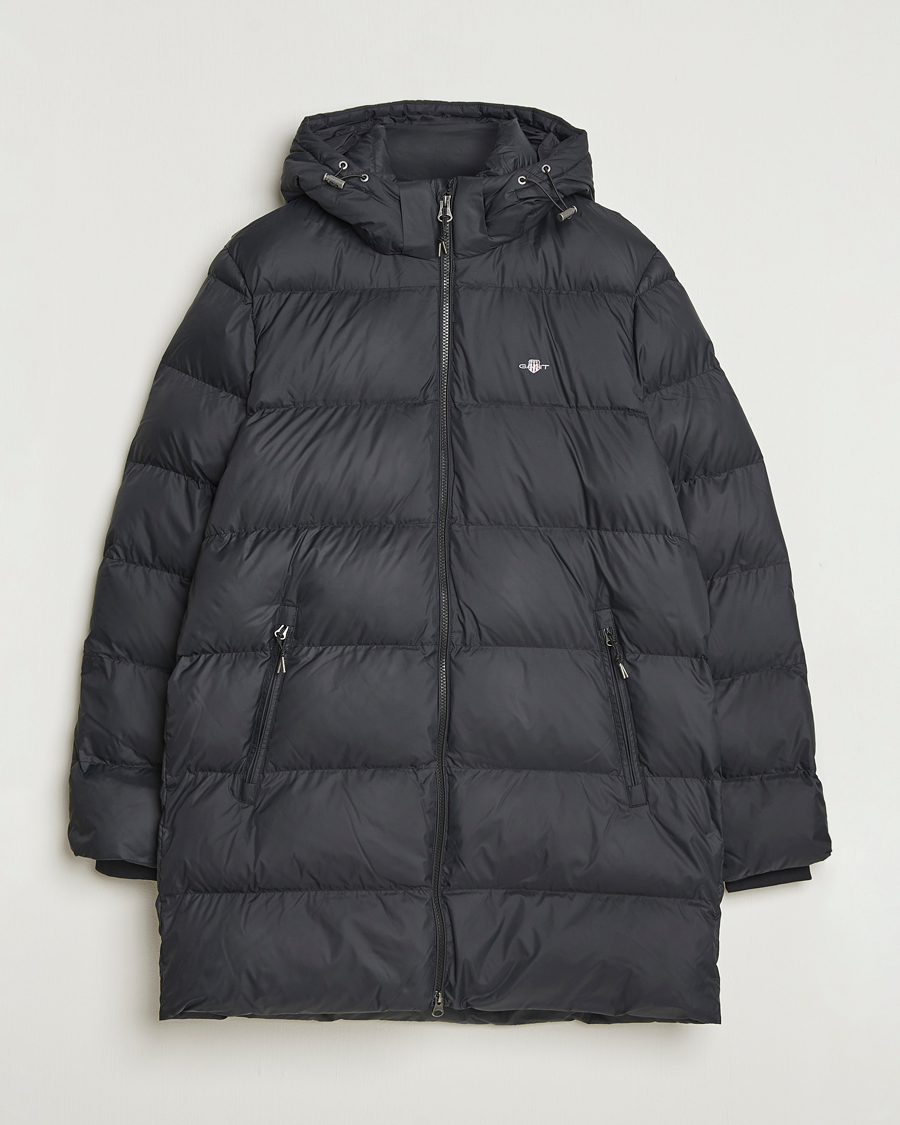 Uomini | Giacche | Gant | The Active Cloud Mid Length Jacket Black