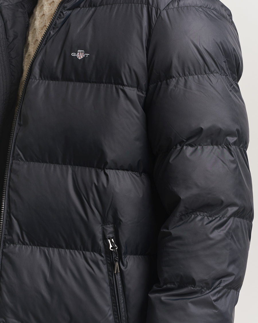 Uomini | Giacche | Gant | The Active Cloud Mid Length Jacket Black
