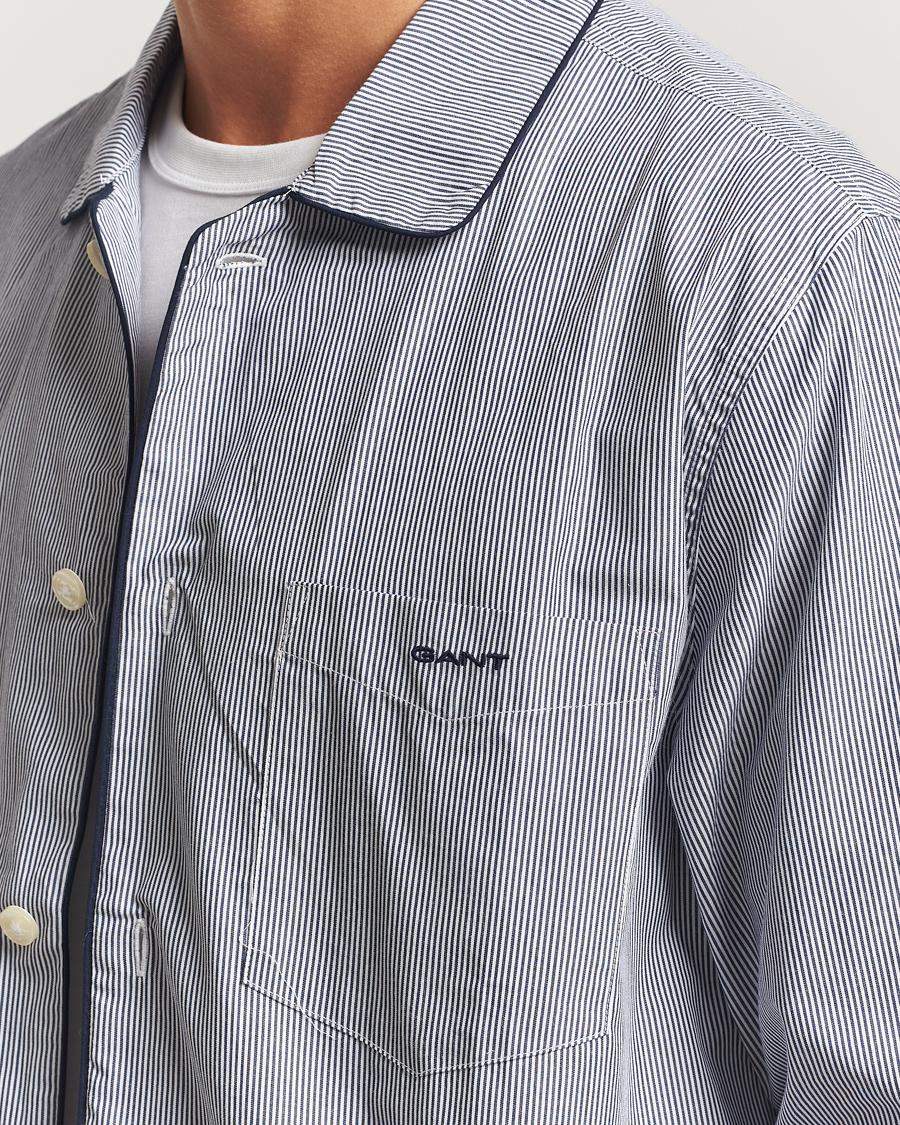 Uomini | Accappatoi & Pigiami | GANT | Striped Pyjama Set Persian Blue