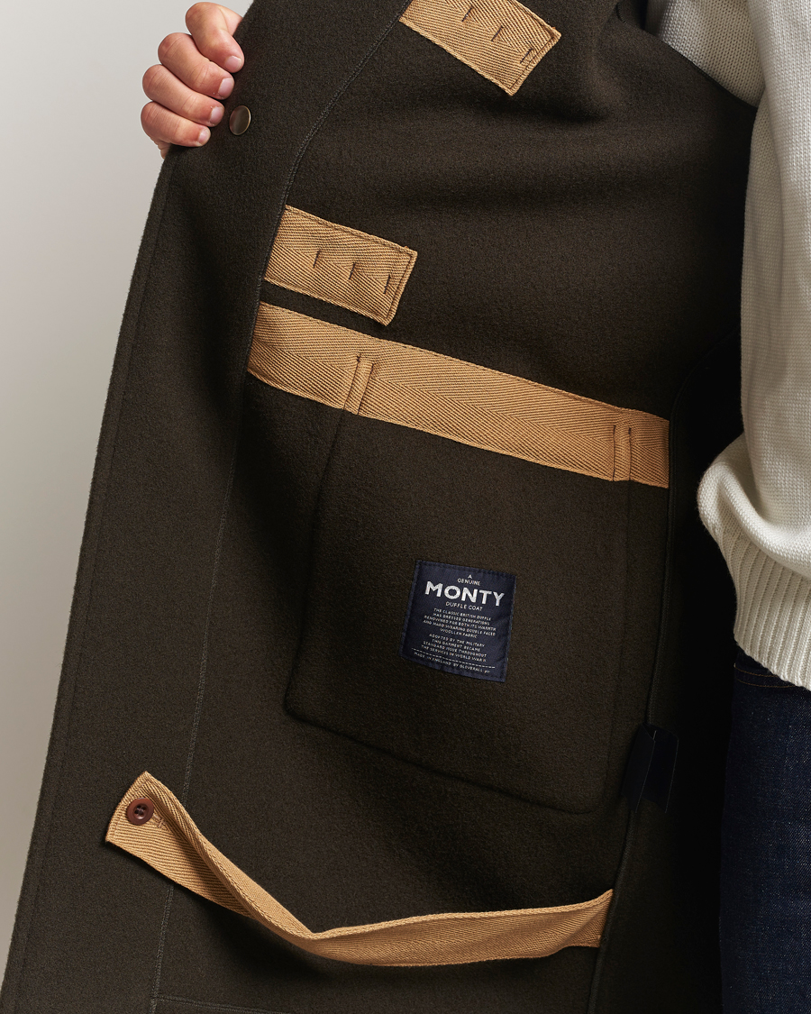 Uomini | Giacche | Gloverall | 575 Monty Original Duffle Coat Brown