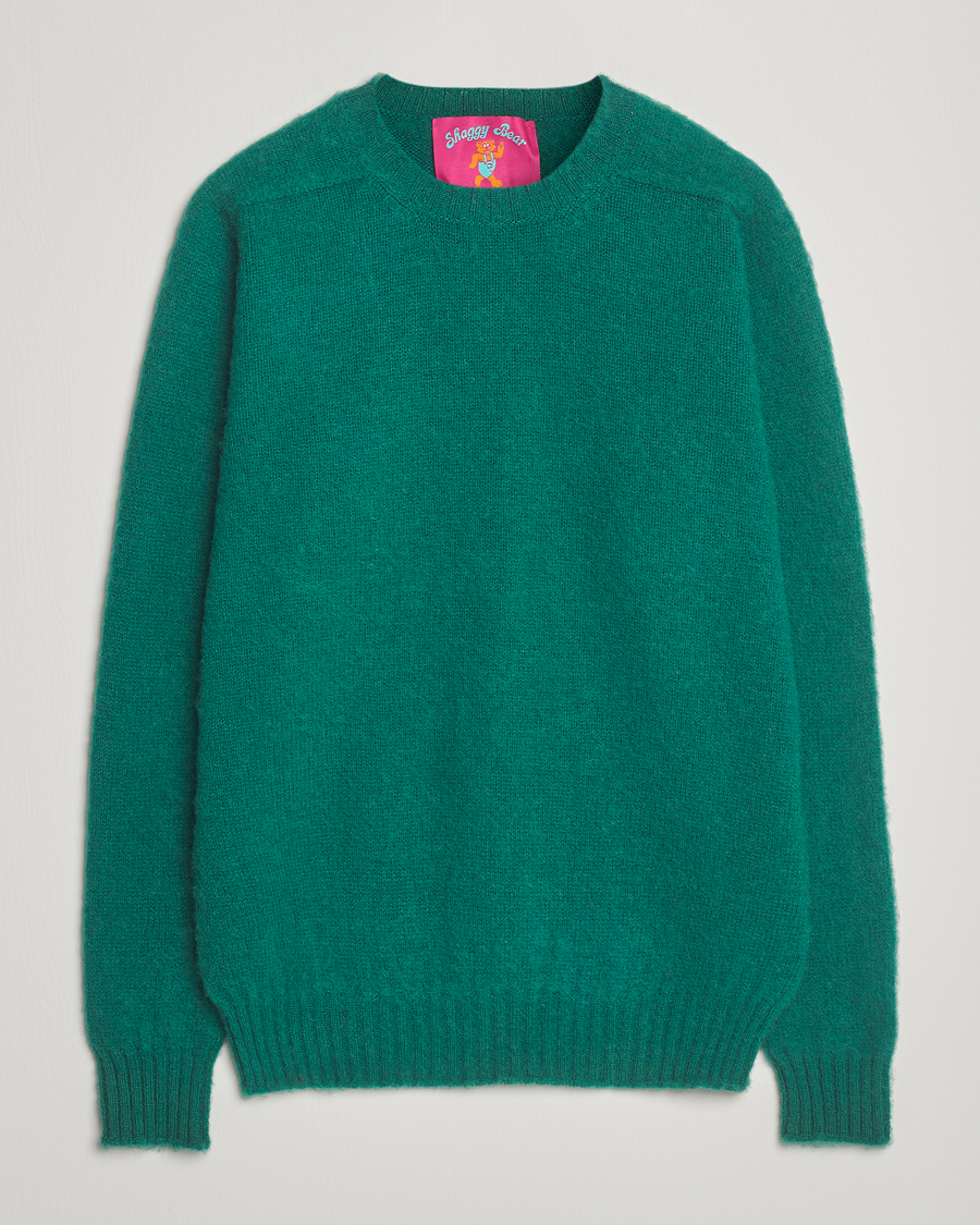 Uomini | Maglieria | Howlin' | Shaggy Bear Sweater Dusky Mint