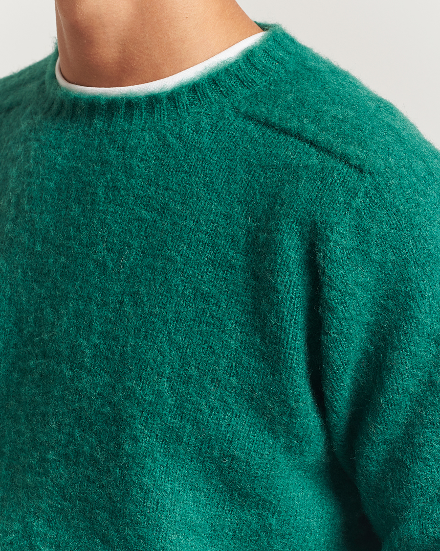 Uomini | Maglieria | Howlin' | Shaggy Bear Sweater Dusky Mint
