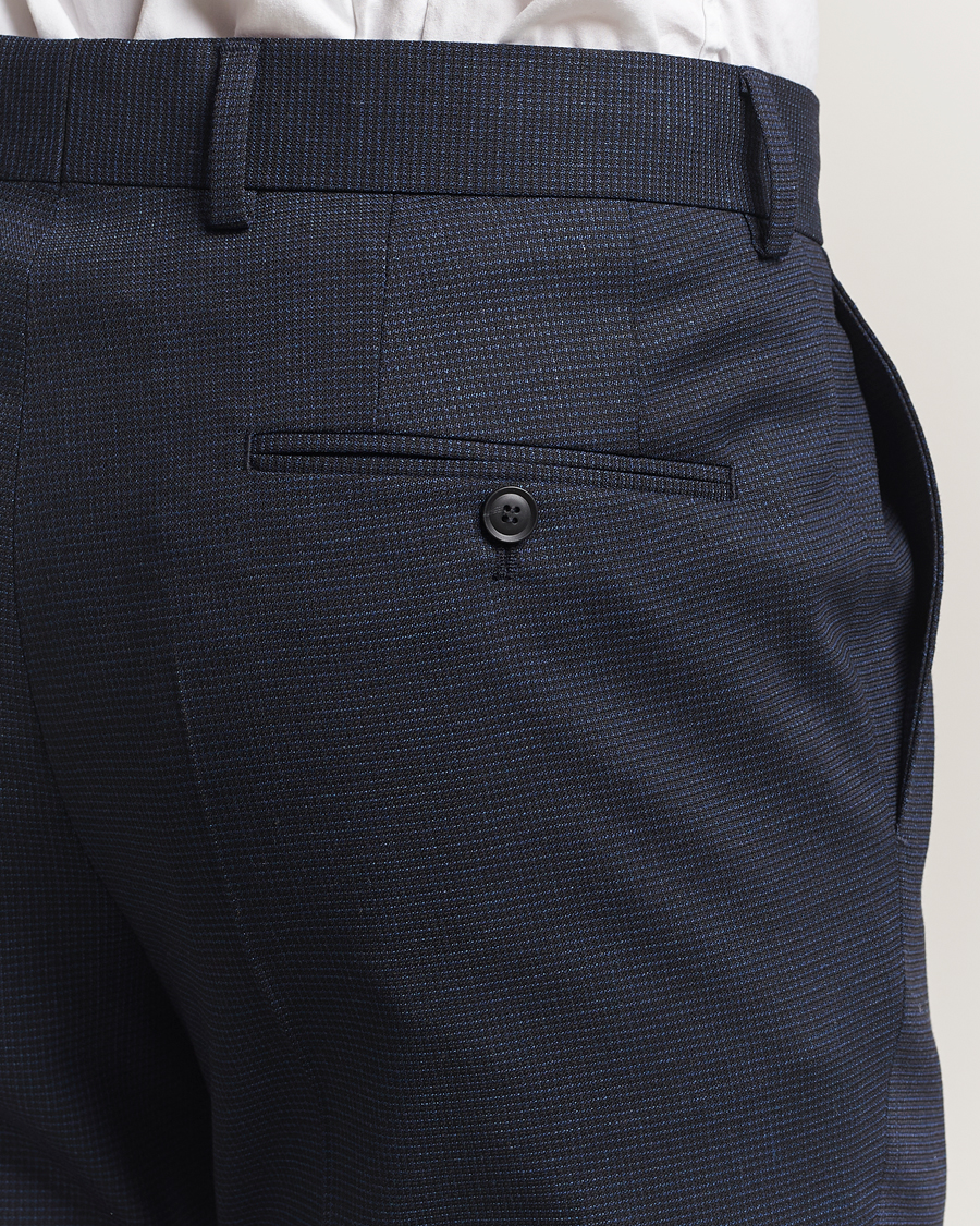 Uomini | Abiti | BOSS BLACK | Huge Wool Suit Dark Blue