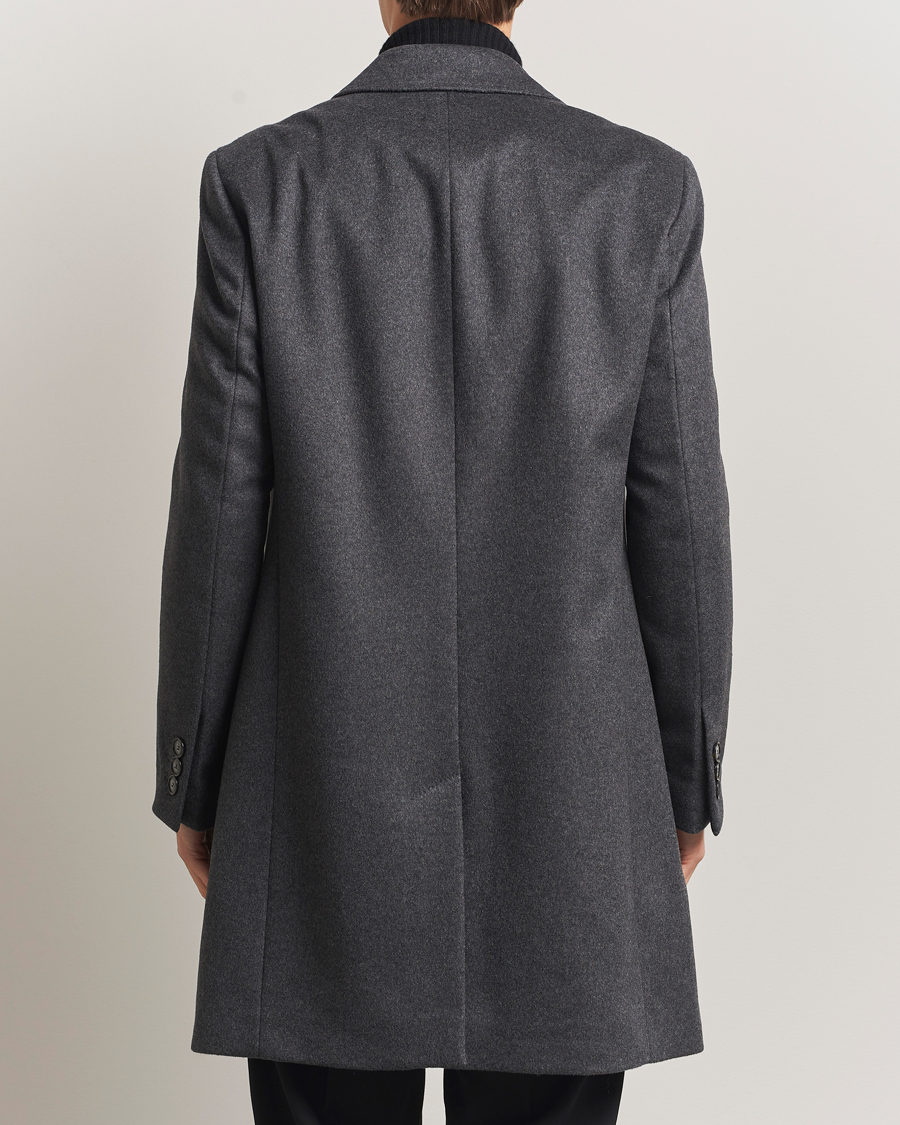 Uomini | Giacche | BOSS BLACK | Hyde Wool Coat Medium Grey