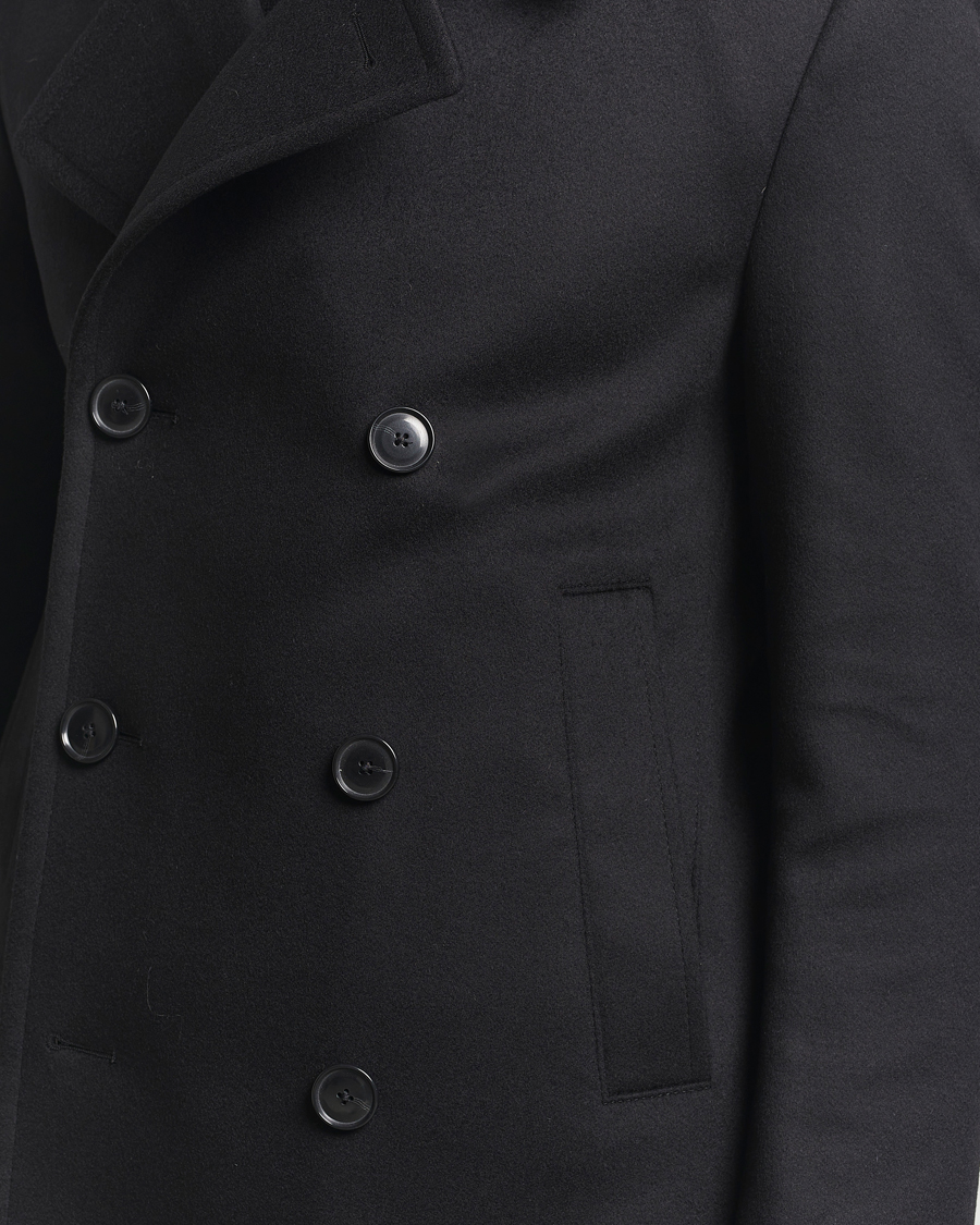 Uomini | Giacche | BOSS BLACK | Hyde Wool Peacoat Black