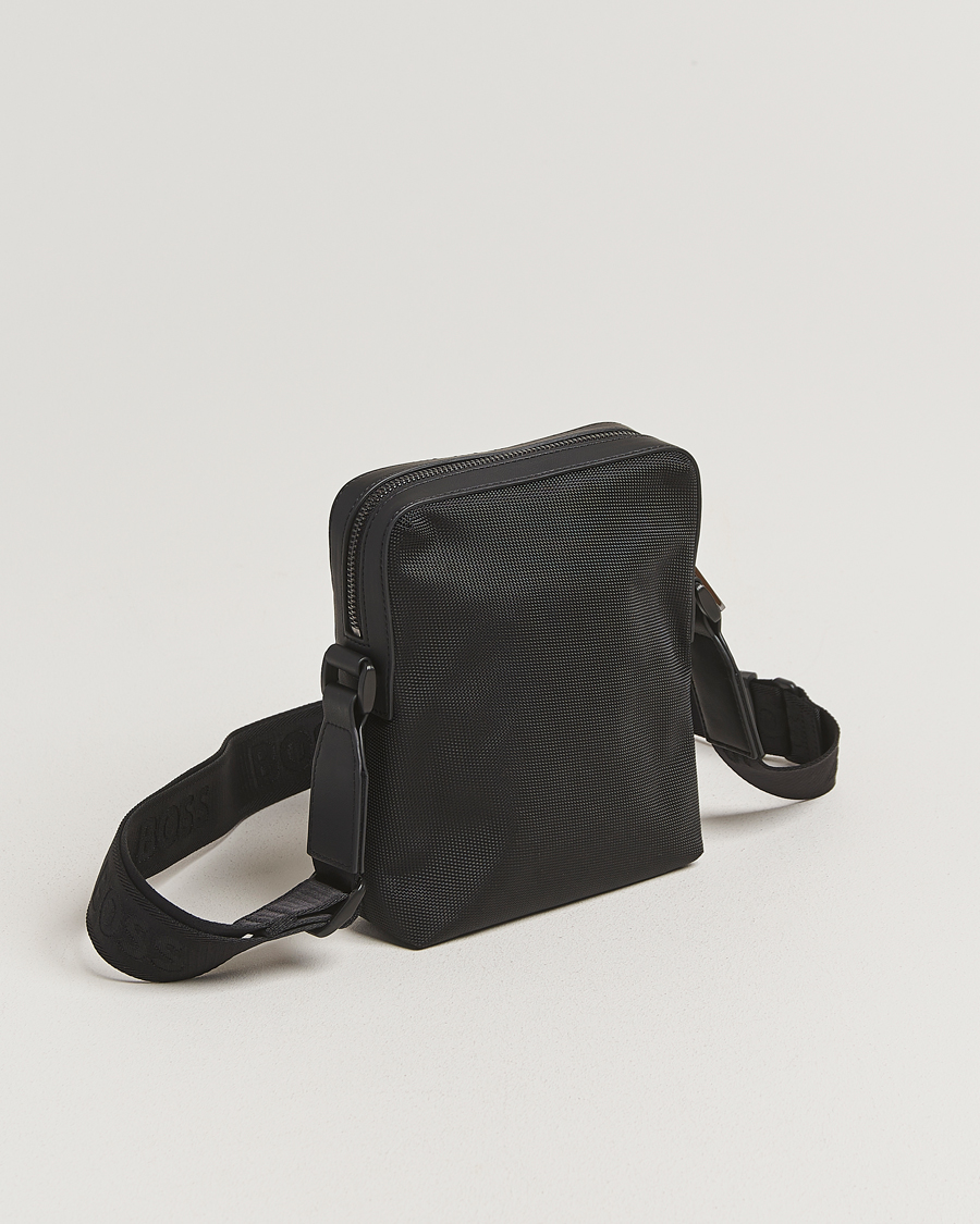 Uomini | BOSS BLACK Ray Pouch Zip Bag Black | BOSS BLACK | Ray Pouch Zip Bag Black