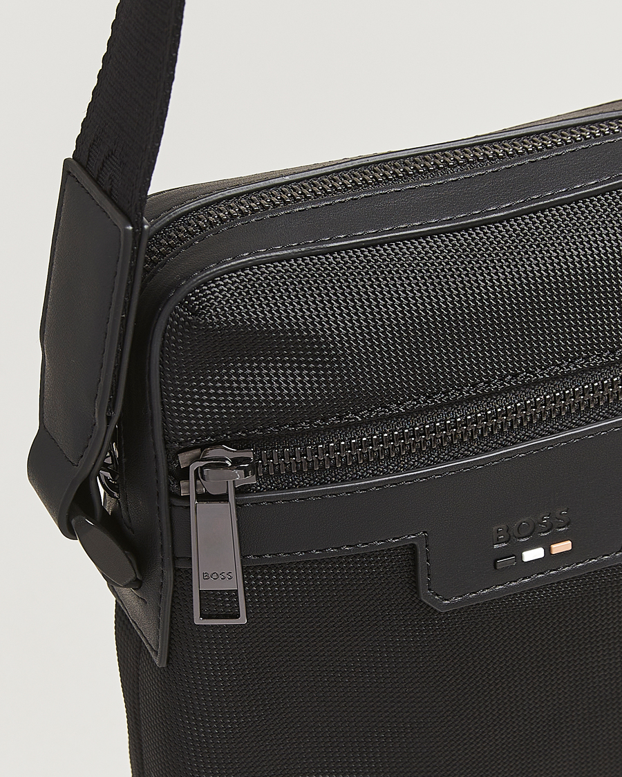 Uomini | BOSS BLACK Ray Pouch Zip Bag Black | BOSS BLACK | Ray Pouch Zip Bag Black