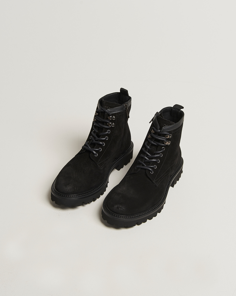 Uomini | Stivali | BOSS BLACK | Julyo Suede Boot Black