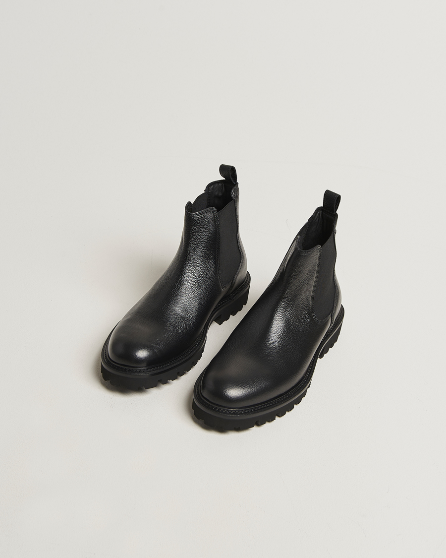 Uomini | Stivali | BOSS BLACK | Julyo Leather Chelsea Boot Black