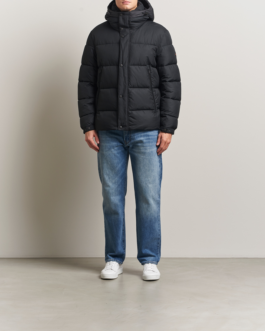 Uomini | Giacche | BOSS ORANGE | Omaris Down Hooded Jacket Black