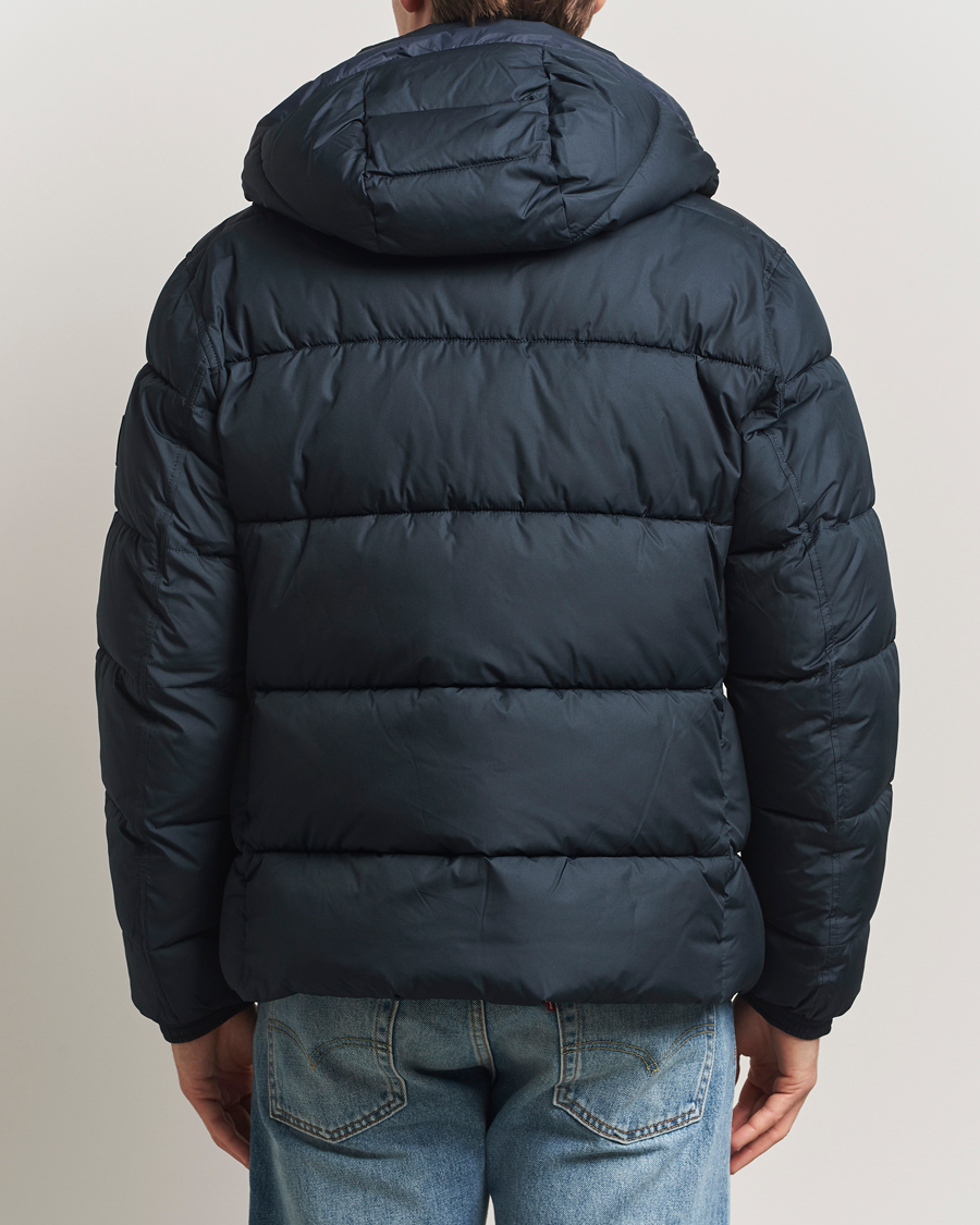 Uomini | Giacche | BOSS ORANGE | Omaris Down Hooded Jacket Dark Blue