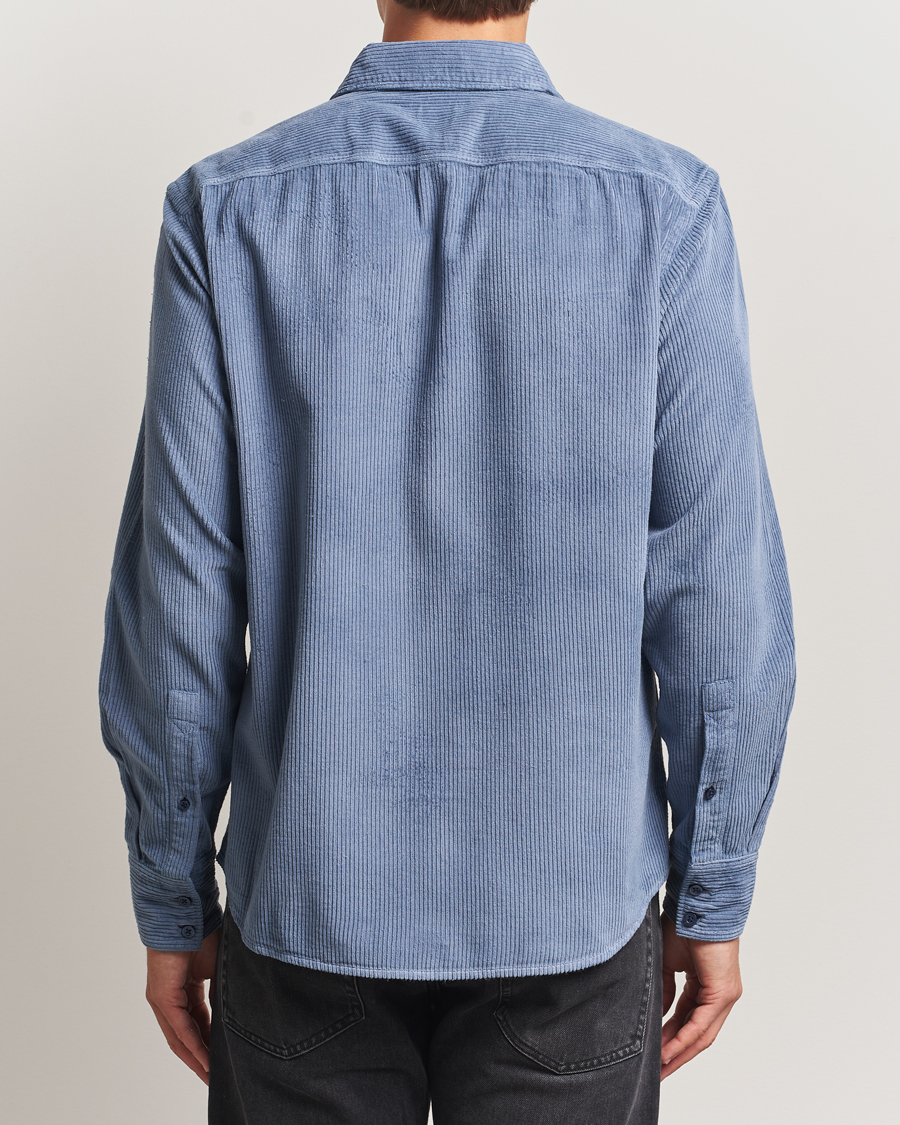 Uomini | Camicie | BOSS ORANGE | Relegant Corduroy Shirt Open Blue