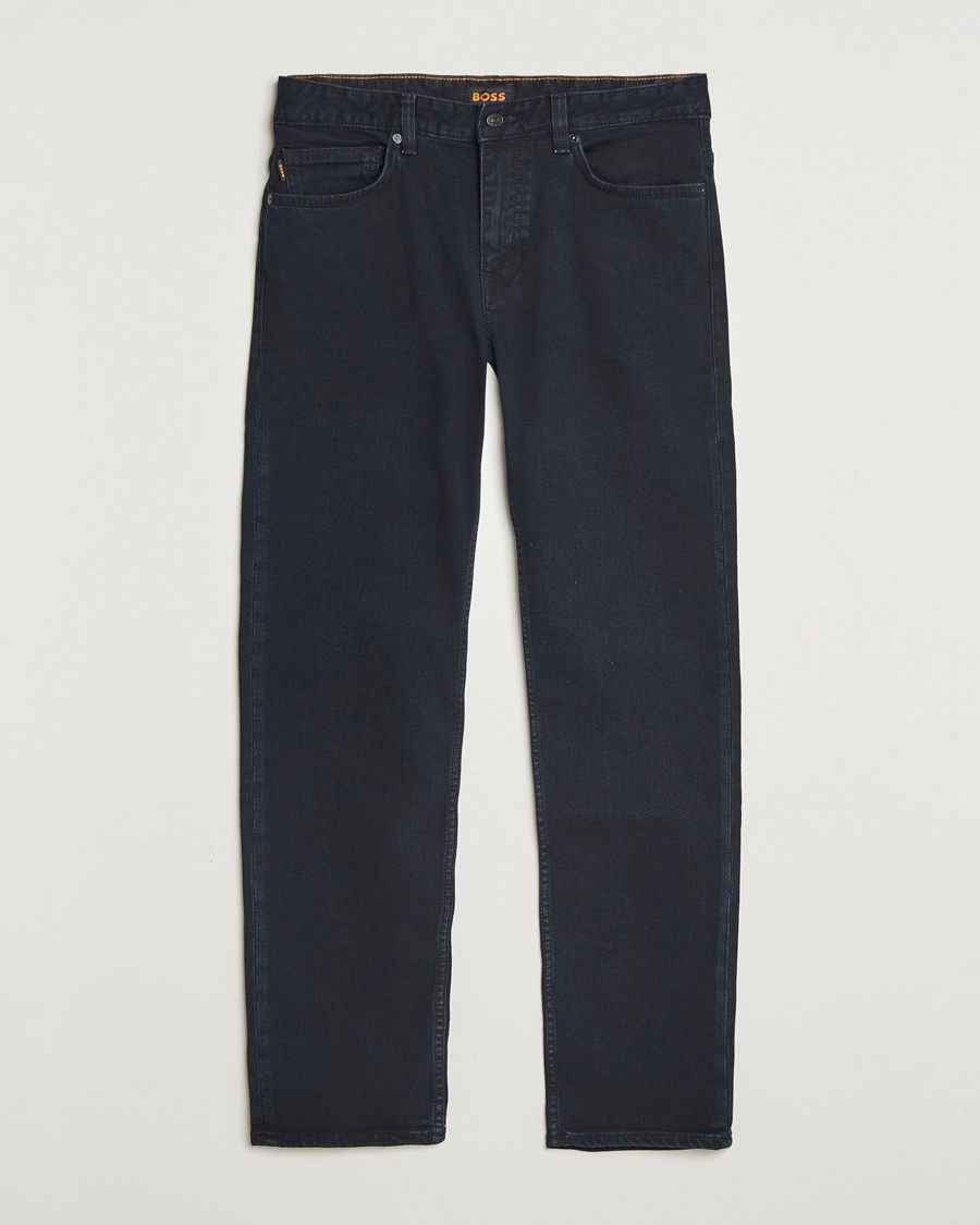 Uomini | Pantaloni | BOSS ORANGE | Delaware Slim Fit Jeans Dark Blue