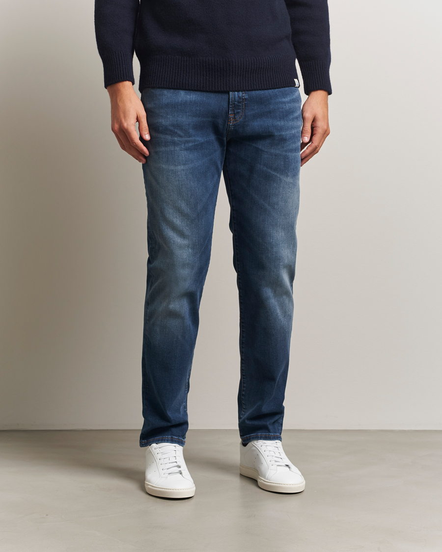 Uomini | Jeans | BOSS ORANGE | Re.Maine Regular Fit Jeans Dark Blue