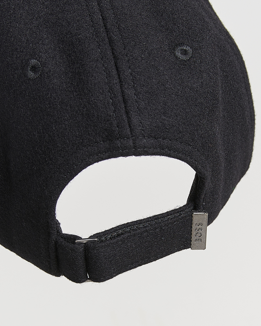 Uomini | BOSS ORANGE Derrel Wool Cap Black | BOSS ORANGE | Derrel Wool Cap Black