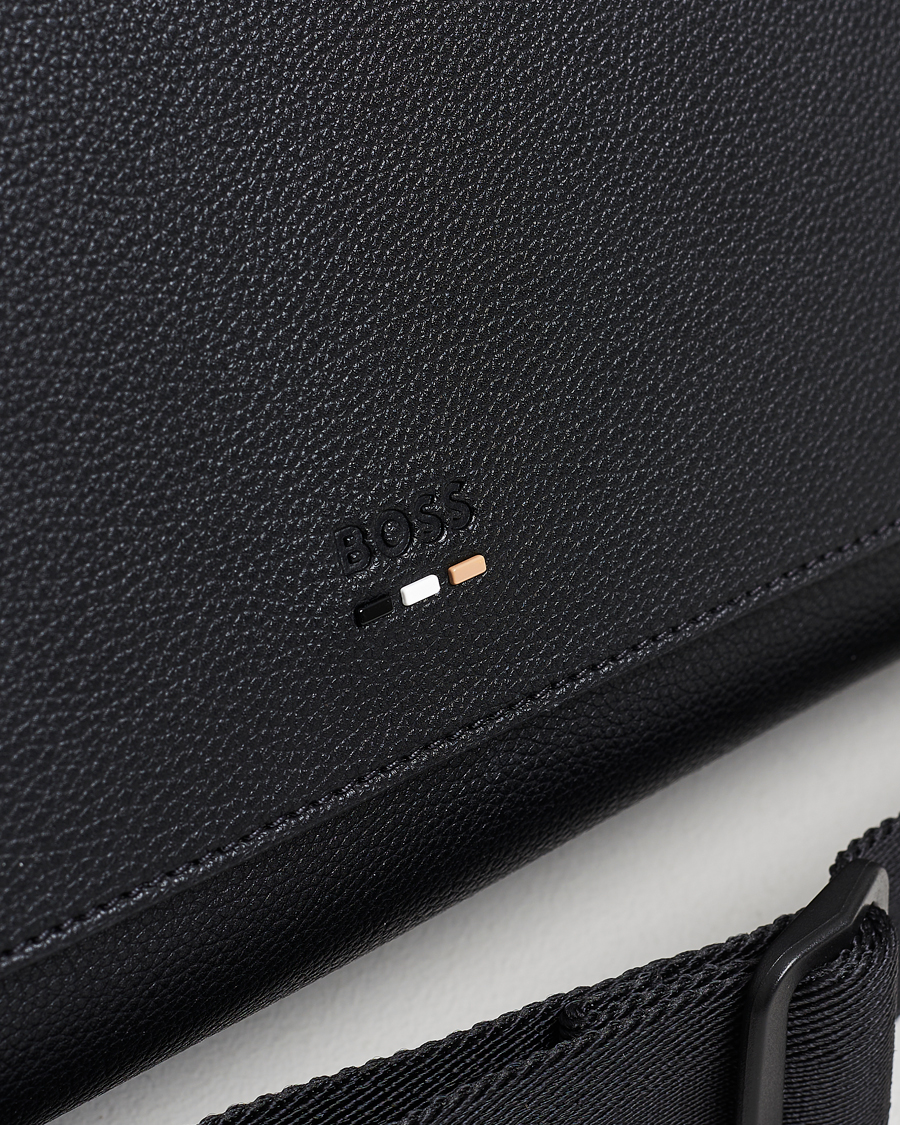 Uomini | Borse | BOSS BLACK | Ray Flap Messenger Bag Black