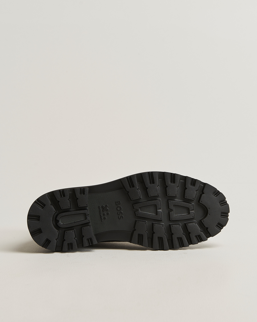 Uomini | Stivali | BOSS BLACK | Julyo Leather Boot Dark Brown